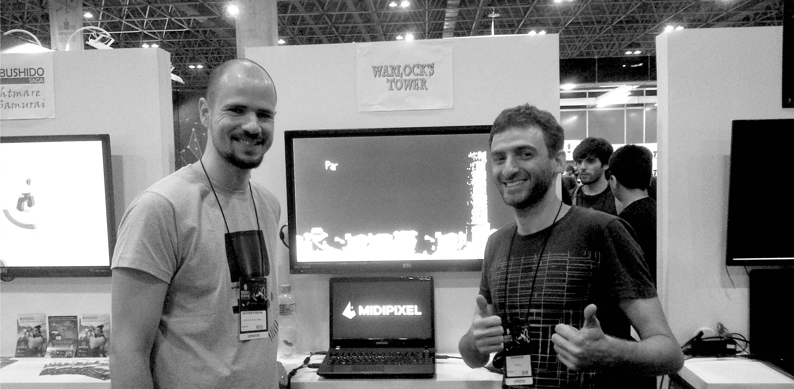 Werther and Ygor present Warlock's Tower at trade event