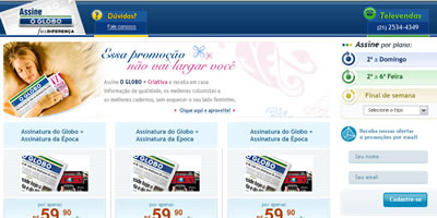 O Globo - Subscription E-Commerce